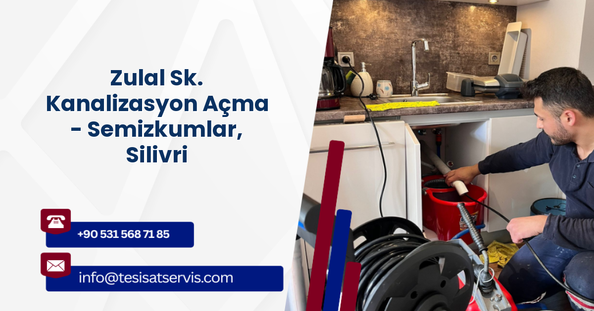 Zulal Sk. Kanalizasyon Açma - Semizkumlar, Silivri